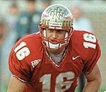 Chris Weinke joined the NCAA football at age 23 after years of minor league baseball.